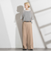 【WEB限定】シアーボーダーニットプルオーバー≪手洗い可能≫