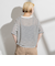 【WEB限定】シアーボーダーニットプルオーバー≪手洗い可能≫