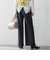 【WEB限定】Active Beautyワイドパンツ≪洗濯機で洗える≫