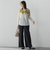 【WEB限定】Active Beautyワイドパンツ≪洗濯機で洗える≫