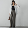【WEB限定】Active Beautyワイドパンツ≪洗濯機で洗える≫