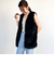 【WEB限定】シャギーライトジレ