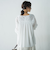 キーネックエアリータックブラウス ≪接触冷感/洗濯機で洗える≫