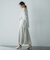 キーネックエアリータックブラウス ≪接触冷感/洗濯機で洗える≫