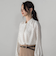 【WEB限定】バックサテン小紋プリントブラウス