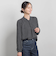 【WEB限定】バックサテン小紋プリントブラウス