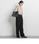 【WEB限定】バックサテン小紋プリントブラウス