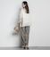カシミヤシルクフリンジベスト