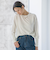 【WEB限定】ベーシックウールクルーネックニット≪洗える≫
