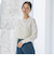 【WEB限定】ベーシックウールクルーネックニット≪洗える≫