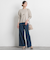 【WEB限定】ベーシックウールクルーネックニット≪洗える≫