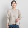 【WEB限定】ベーシックウールクルーネックニット≪洗える≫