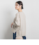 【WEB限定】ベーシックウールクルーネックニット≪洗える≫