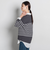 【WEB限定】ソデボタンガーターニット≪11号あり/洗える≫