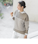 【WEB限定】ソデボタンガーターニット≪11号あり/洗える≫