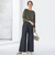 【WEB限定】ソデボタンガーターニット≪11号あり/洗える≫