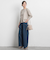 【WEB限定】365デニムパンツ ワイドシルエット≪洗える≫