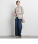【WEB限定】365デニムパンツ ワイドシルエット≪洗える≫