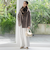 【THROW/スロー】Eco Fur Shawl