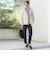 両面起毛テーパードパンツ≪洗える/セットアップ対応≫