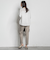 両面起毛テーパードパンツ≪洗える/セットアップ対応≫