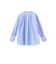 コットンフリルカラーブラウス