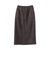 【WEB限定】フェイクスエードナロースカート≪セットアップ対応/洗える≫