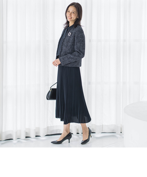 WEB限定 13号】ボウタイフォーマルワンピース≪洗える≫｜ロート