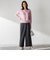 ソフィーツイルストレッチワイドパンツ ≪洗える≫