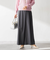 ソフィーツイルストレッチワイドパンツ ≪洗える≫