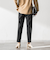 【WEB限定】美シルエット裏起毛ストレッチパンツ≪13号あり/毛玉防止≫