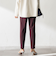 【WEB限定】美シルエット裏起毛ストレッチパンツ≪13号あり/毛玉防止≫
