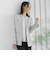 【WEB限定 13号】ストレッチツイードミドルジャケット