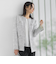 【WEB限定 13号】ストレッチツイードミドルジャケット