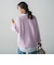 【WEB限定】《暖色美》裏起毛Vネックトップス≪手洗い≫