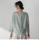 カットジャガードブラウス