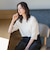 クルーネック五分袖ニット≪WEB限定サイズ11号/WEB限定カラーあり/洗える≫