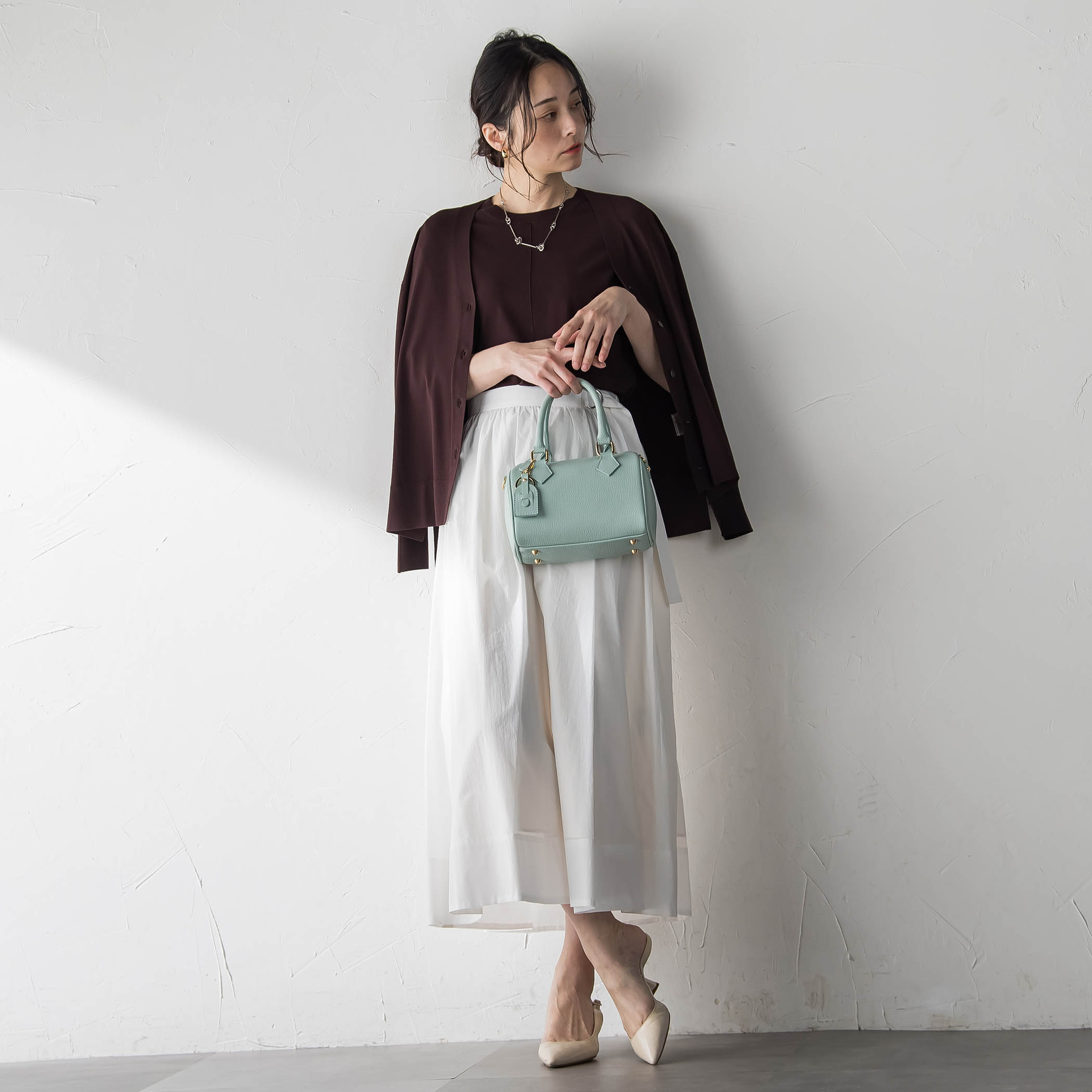 UVカットVネックカーディガン≪WEB限定11号/洗える≫