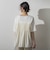 【WEB限定】≪夏の体型カバーに≫タックフレアカットソー