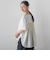 【WEB限定】≪夏の体型カバーに≫タックフレアカットソー
