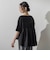 【WEB限定】≪夏の体型カバーに≫タックフレアカットソー