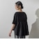 【WEB限定】≪夏の体型カバーに≫タックフレアカットソー