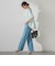 【WEB限定】≪夏の体型カバーに≫タックフレアカットソー