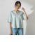 【WEB限定】≪夏の体型カバーに≫タックフレアカットソー