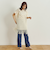 かぎ針透かし編みフリンジベスト≪手洗い可能≫