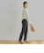 両面起毛センタープレスパンツ≪洗濯機で洗える≫