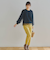 両面起毛センタープレスパンツ≪洗濯機で洗える≫