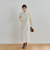 ハーフジップベストレイヤードワンピース≪手洗い可能≫