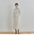 ハーフジップベストレイヤードワンピース≪手洗い可能≫