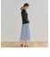【WEB限定】ラメチュールスカート